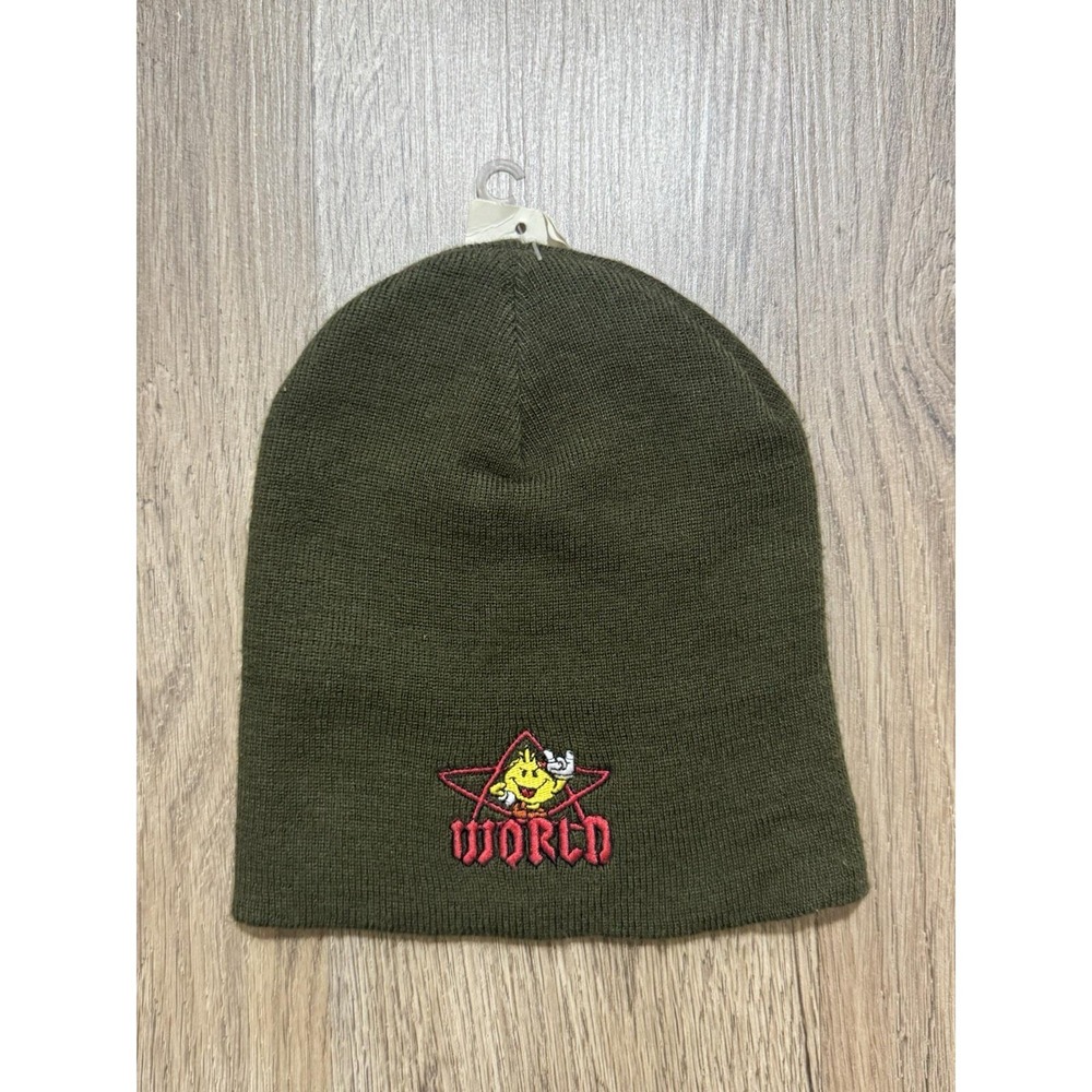 Y2K World Industries Flameboy Skateboarding‎ Beanie Hat One Size